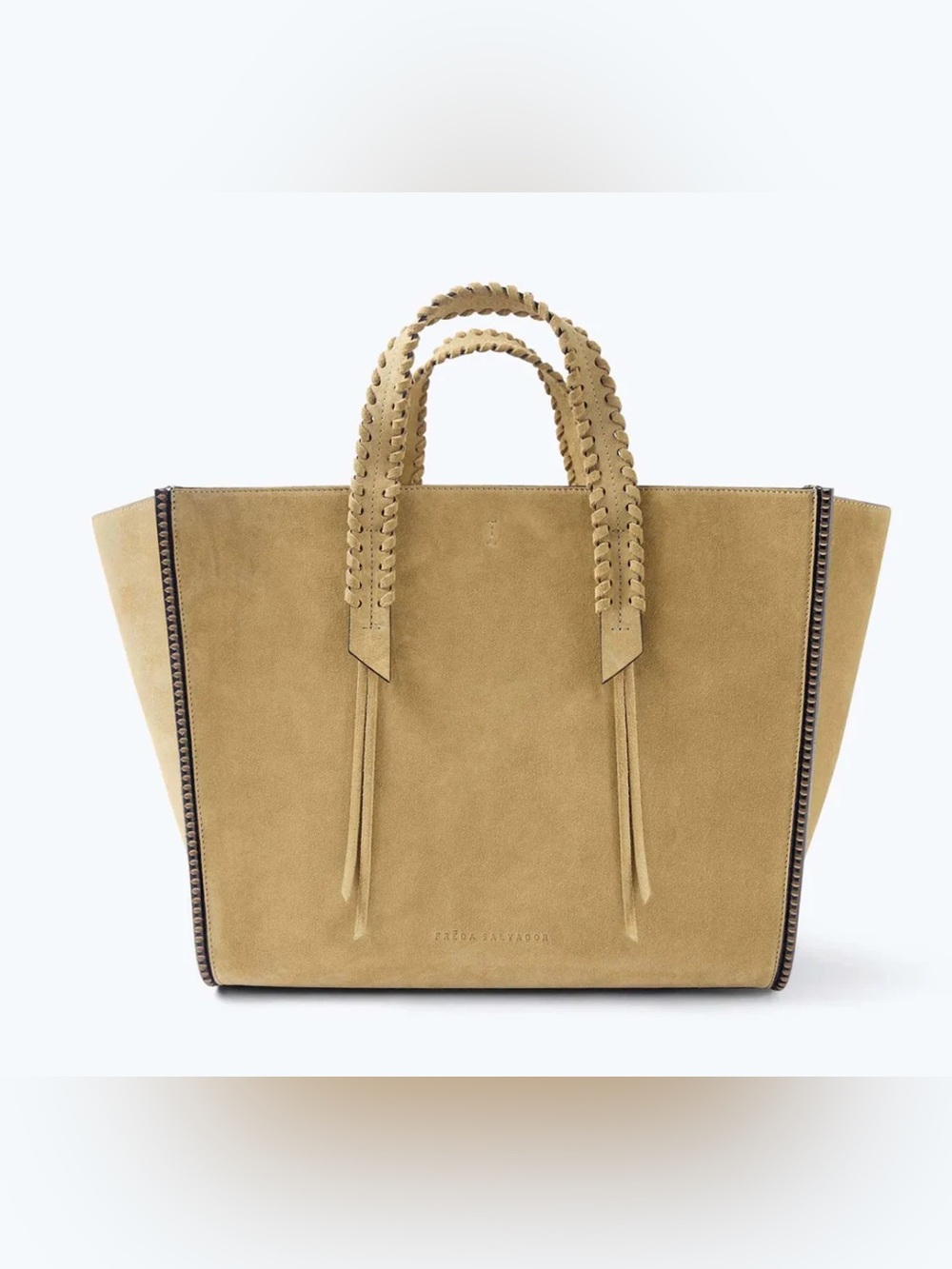 Freda Salvador Miko Hazel Suede Tote